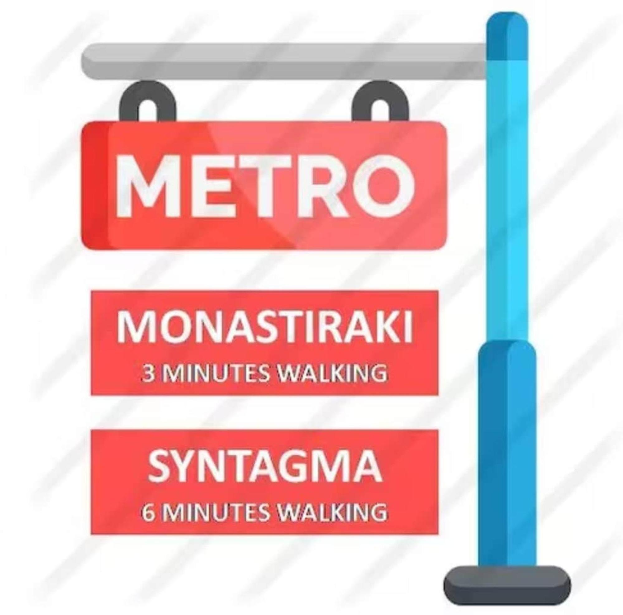 Monastiraki 107 By Superhost Hub Leilighet Athen Eksteriør bilde